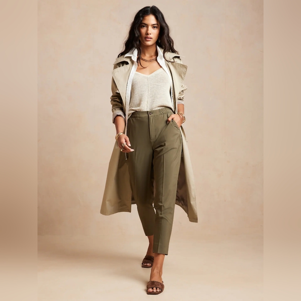 Banana Republic Airstretch Taper Pant
